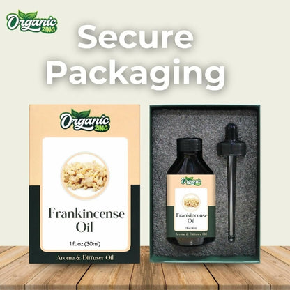 Organic Zing Frankincense Aroma & Diffuser Oil for Festive Season