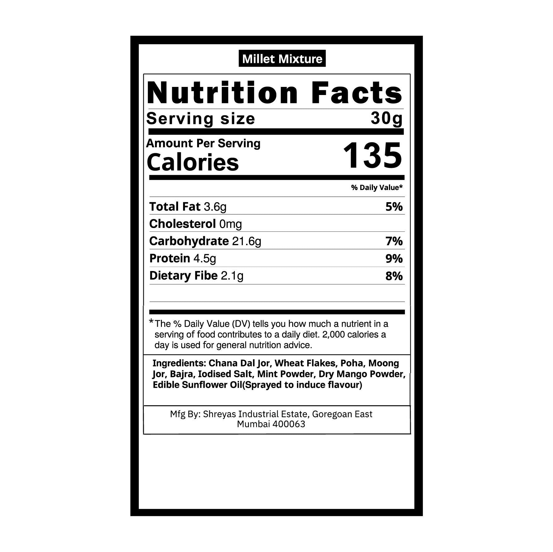 Healthy Master Millet Mix Snack