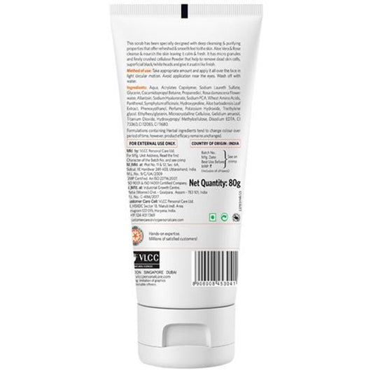 VLCC Rose Face Scrub