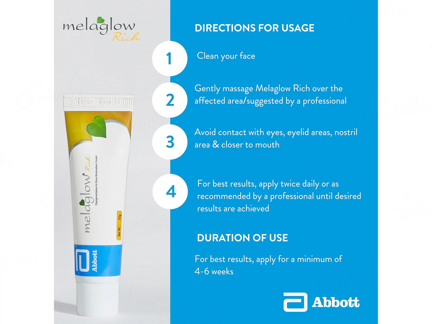 Melaglow Rich Depigmentation & Glow Restoration Cream