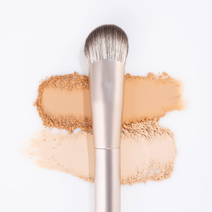 PAC Studio S05 Small Powder Brush - Tapered Powder Brush for Expert Precision, Ideal for Under Eye Baking