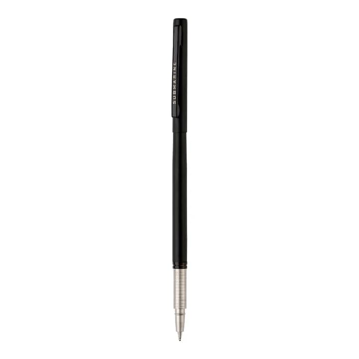 Submarine 920 Slim Premium Metal Black Ball Pen Black Body, Ideal Gift for him/her, Perfect for Corporate Gifting, Blue Ink