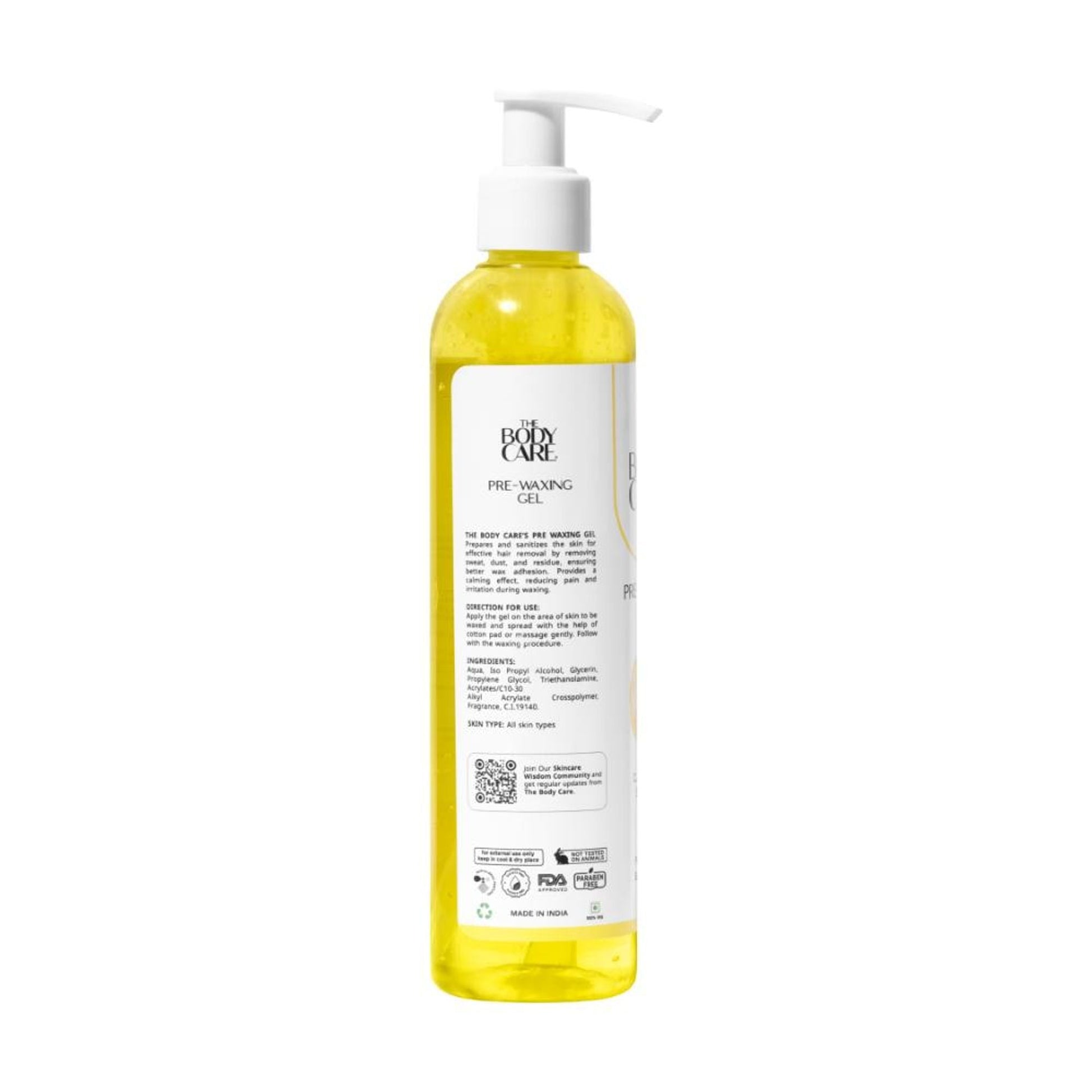 The Body Care Pre Waxing Gel