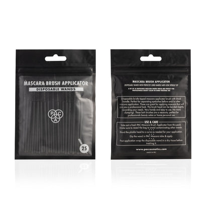 PAC Studio Disposable Mascara Wands - 25 Pieces