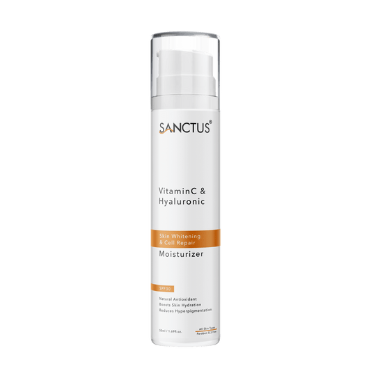 SANCTUS Hyaluronic & Vitamin C Oil-Free Face Moisturizer SPF 30