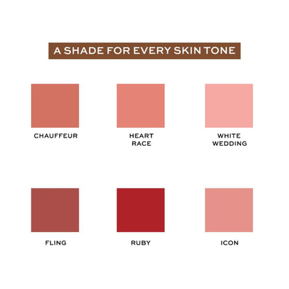 Makeup Revolution Satin Kiss Lipstick - White Wedding Nude