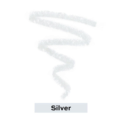 Makeup Revolution Streamline Waterline Eyeliner Pencil-Ultra Creamy Smudge Proof Smokey Looks - Silver