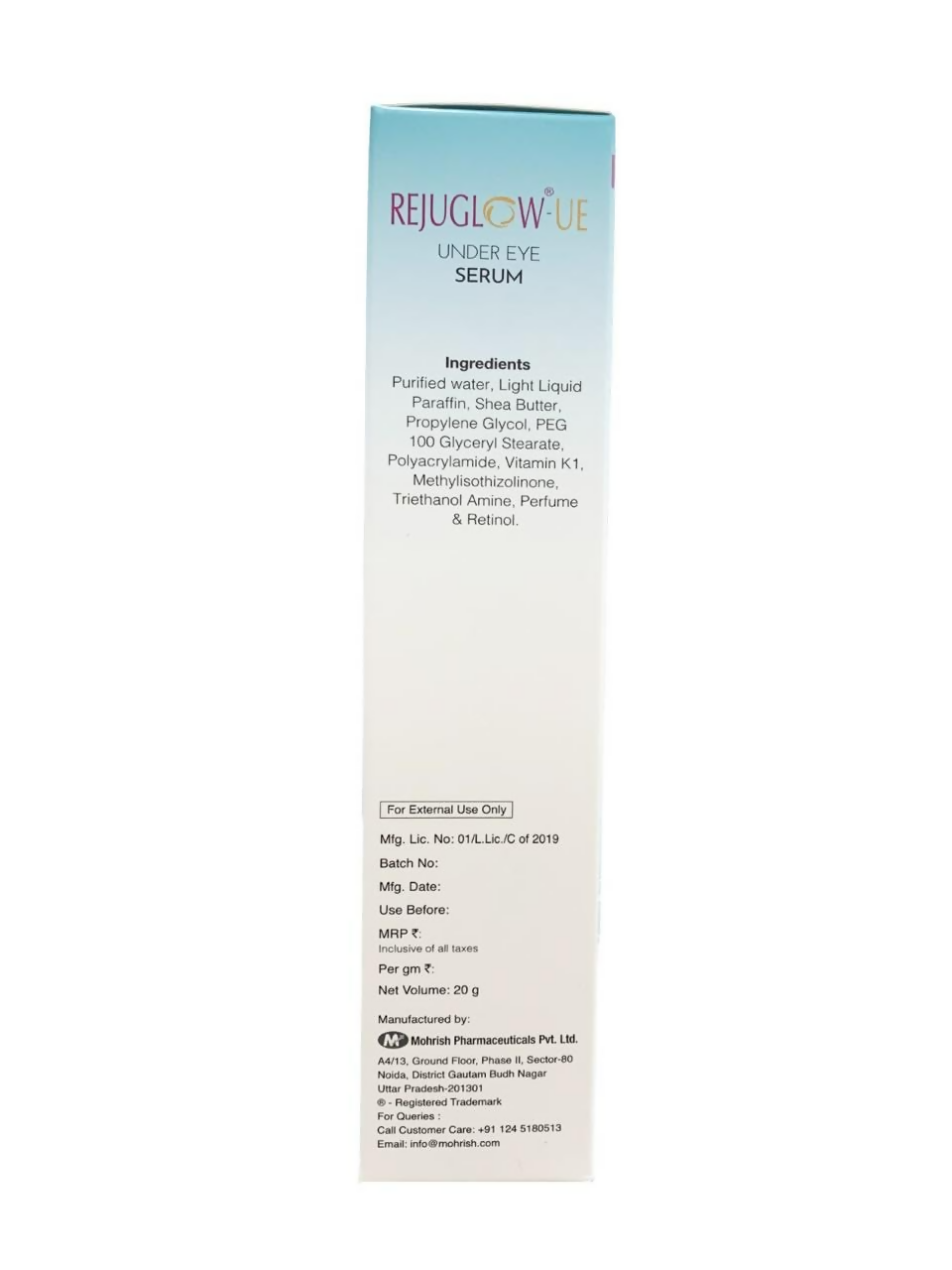 Rejuglow-Ue Under Eye Serum