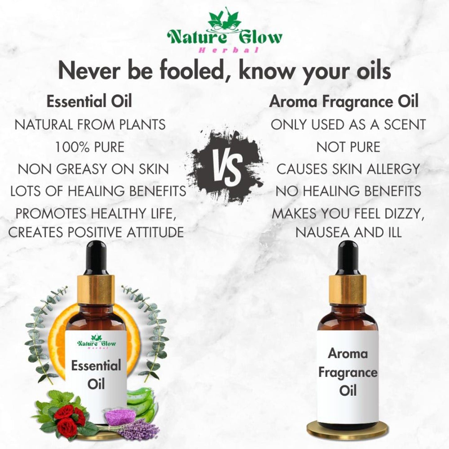 Nature Glow Herbal Orange Essential Oil
