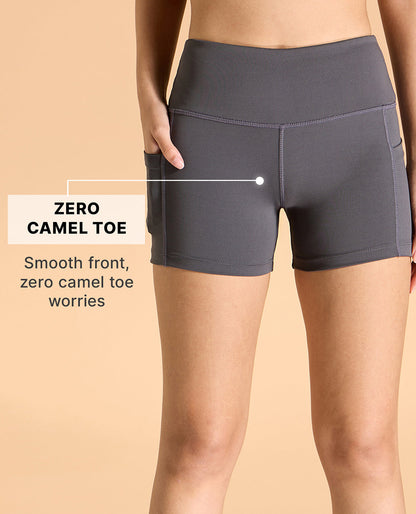 Kica High-Waisted Workout Booty Shorts