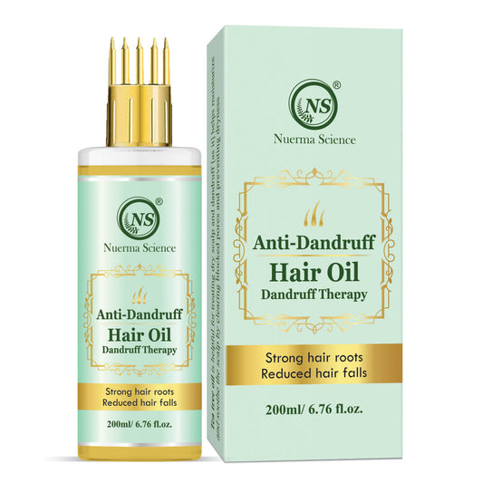 Nuerma Science Anti-Dandruff Hair Oil | Dandruff Relief & Scalp Rejuvenation