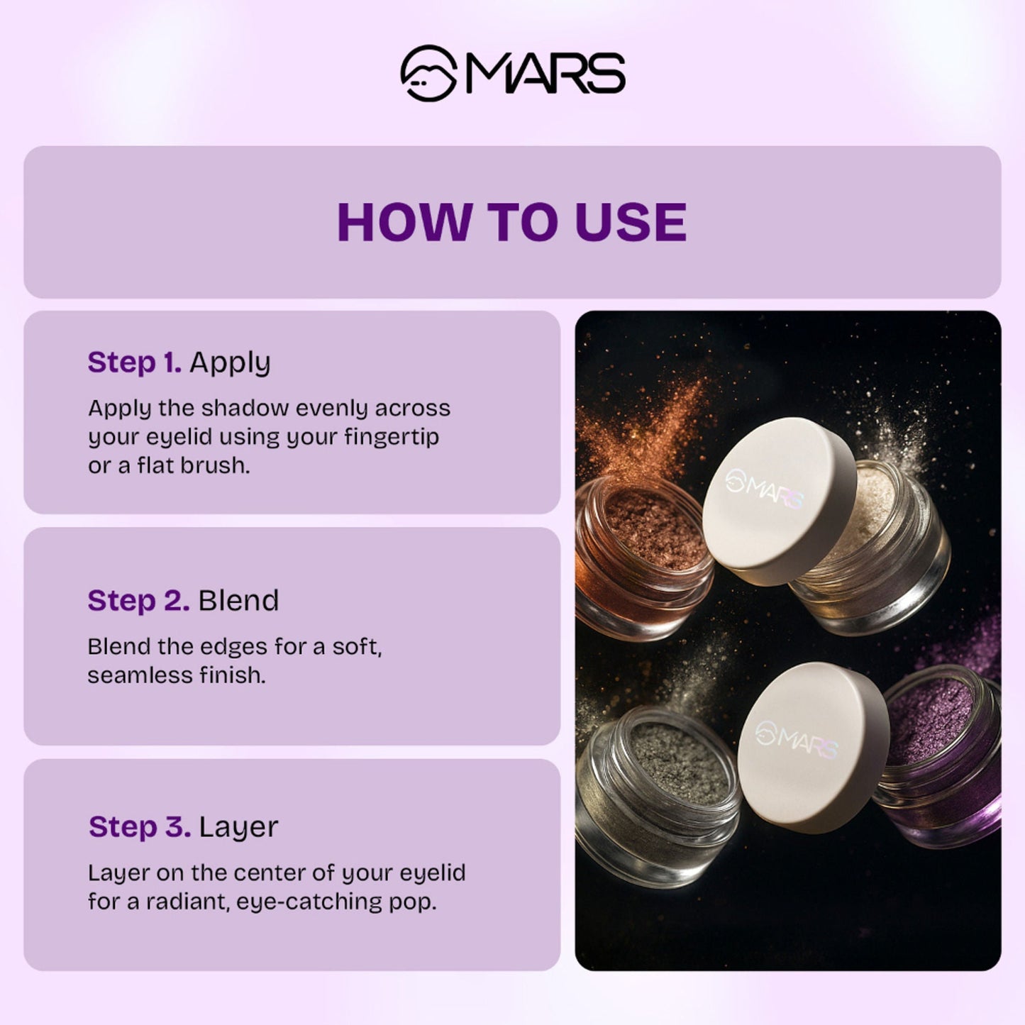 MARS Cosmetics Starlit Pot Eyeshadow - 06