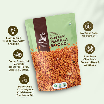 Pure & Sure Organic Masala Boondi