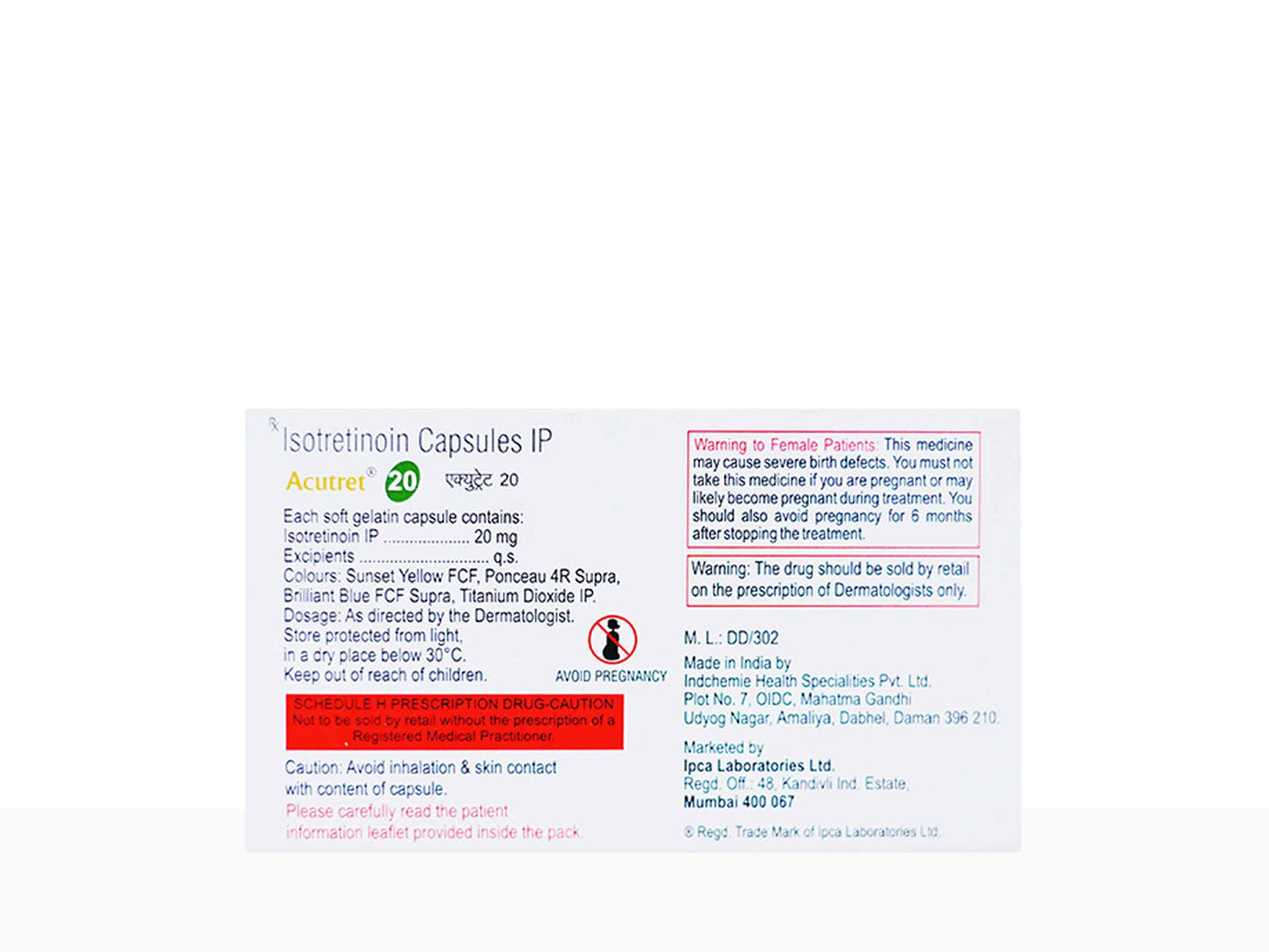 Acutret 20 Capsule