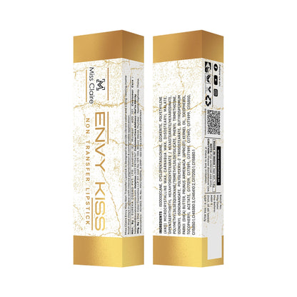 Miss Claire Envy Kiss Non Transfer Lipstick - 01 Queen Bee