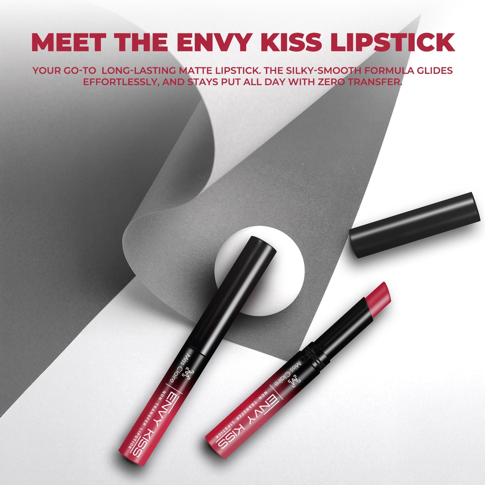 Miss Claire Envy Kiss Non Transfer Lipstick - 22 Espresso Shot