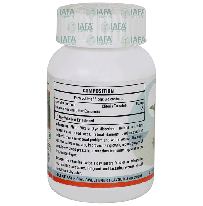 Iafa Ayuveda Aparajita Veg Capsules