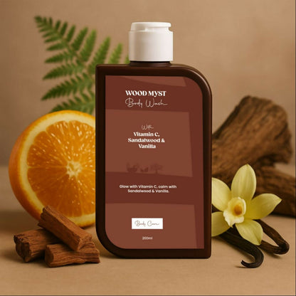 FreshLuxe Wood Myst Body Wash & Shower Gel