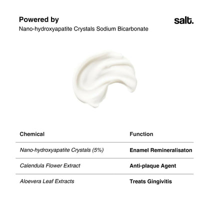 Salt. Oral Care Saffron Dawn Day Toothpaste