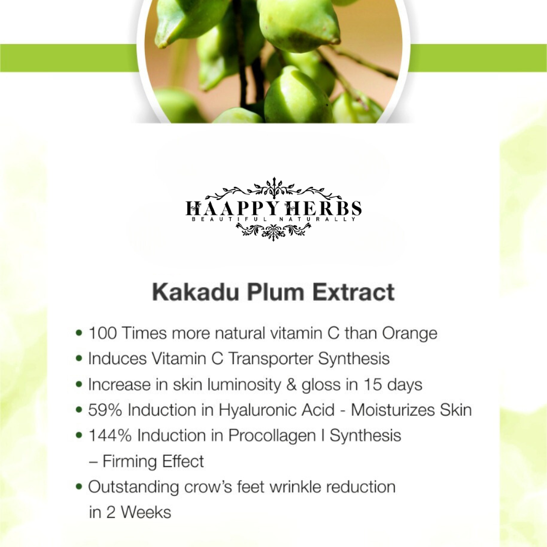 Haappyherbs C Shine 20% Vitamin C Absorption Booster Serum