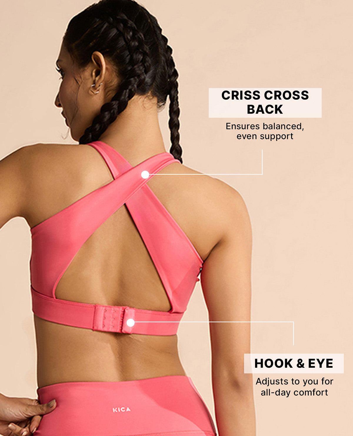 Crostini Full Coverage Sports Bra Apple