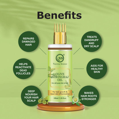 Nuerma Science Olive Bhringraj  Oil