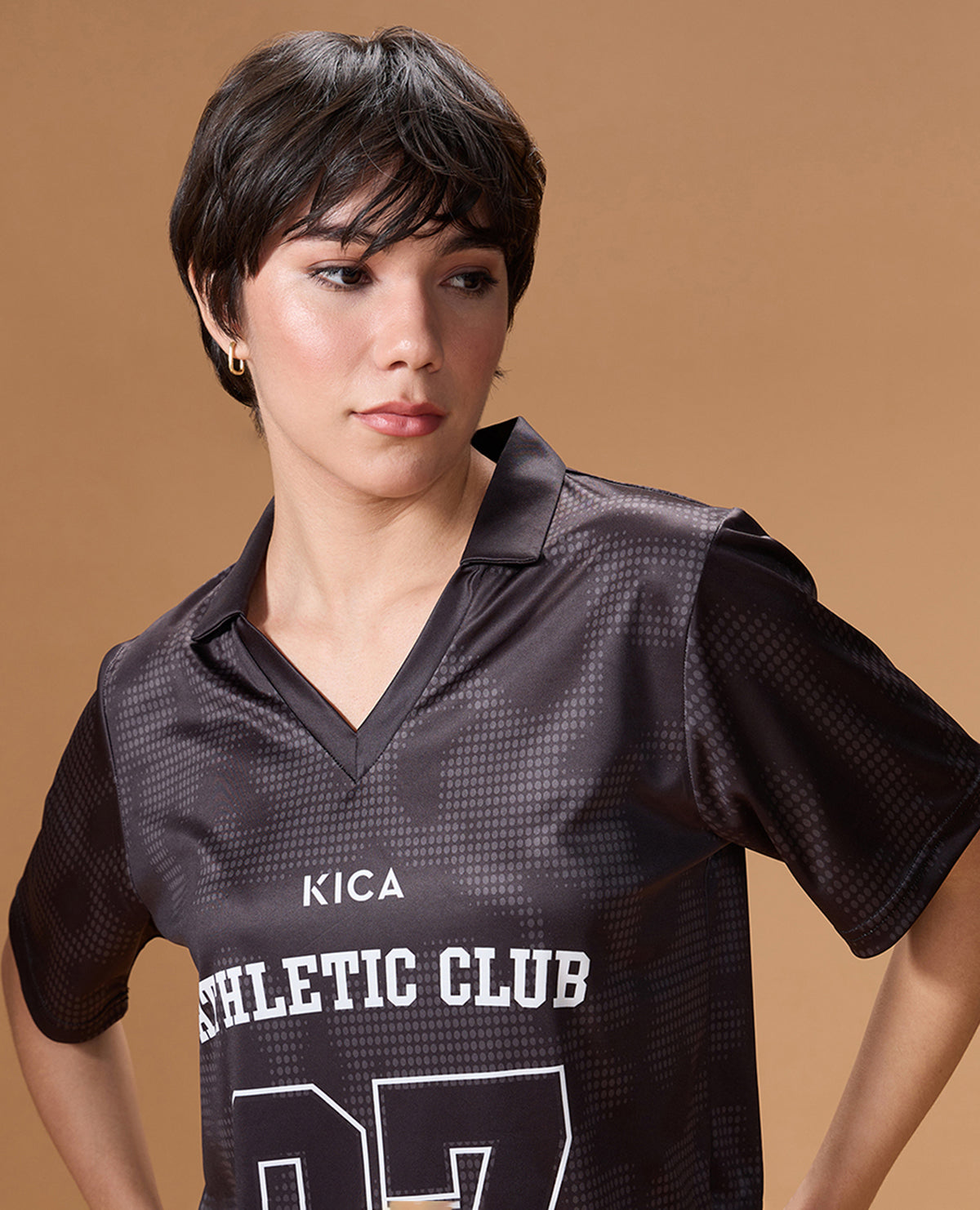 Quick-Dry Jersey For Sports & Gym Black