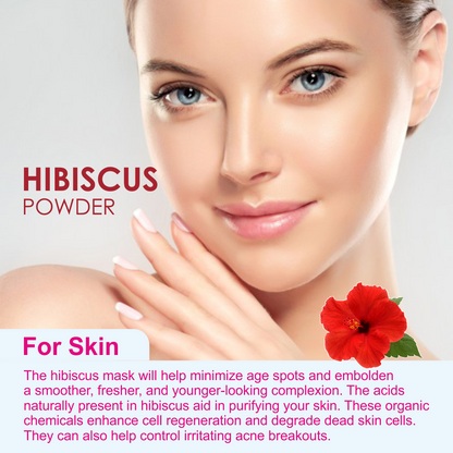 Nuerma Science Hibiscus Bio Organic Powder For Hair & Skin