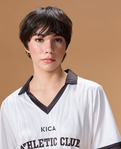 Quick-Dry Jersey For Sports & Gym White