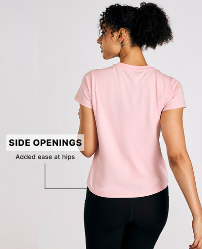 Cotton Everyday Essential Top Pink