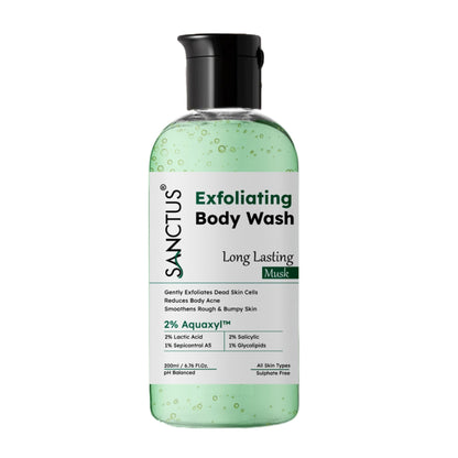 SANCTUS Exfoliating Body Wash Musk