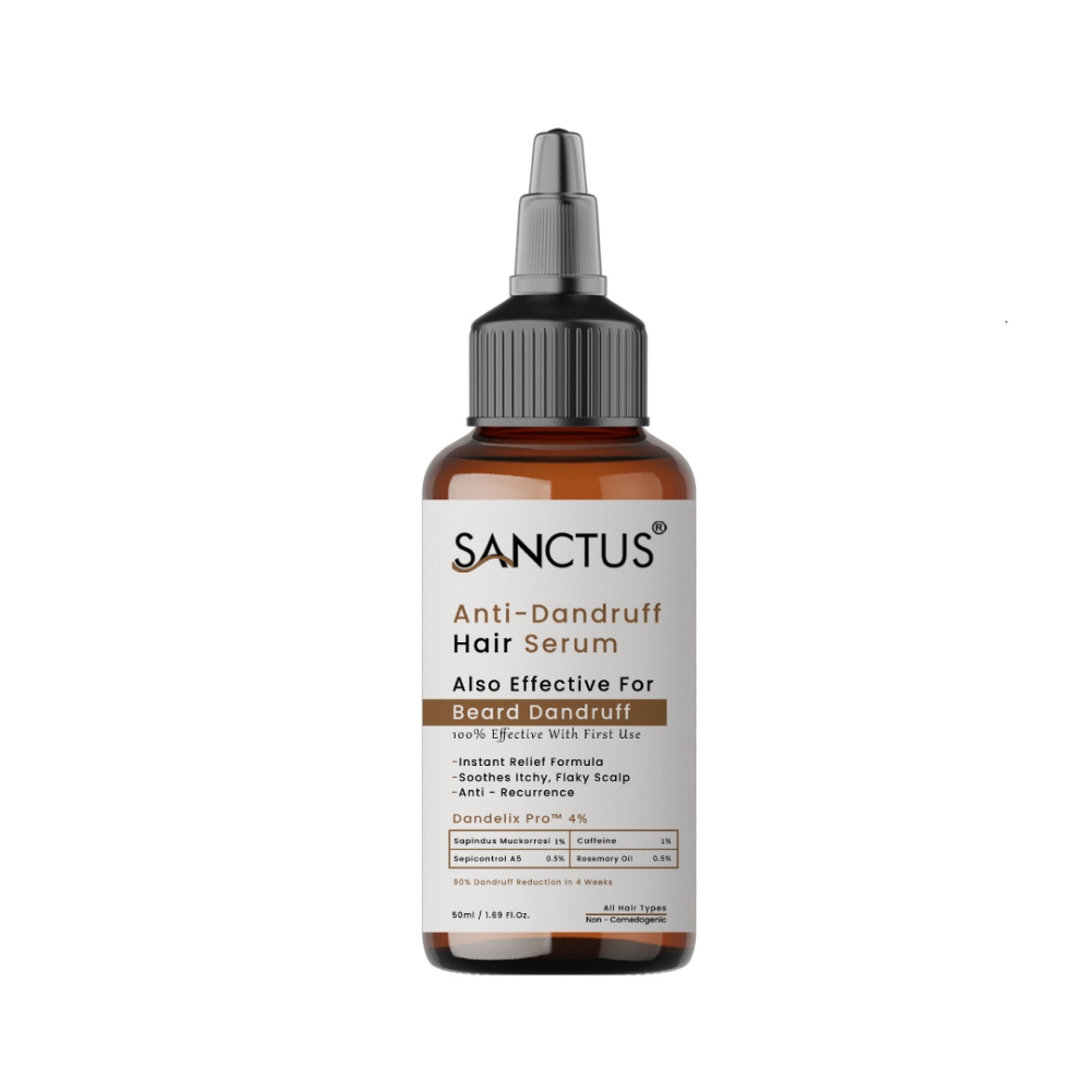 SANCTUS 4% Dandelix Pro Anti-Dandruff Hair Serum For Scalp