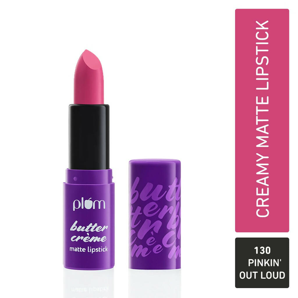 Plum Butter Crème Matte Lipstick Pinkin' Out Loud - 130 (Coral Pink)
