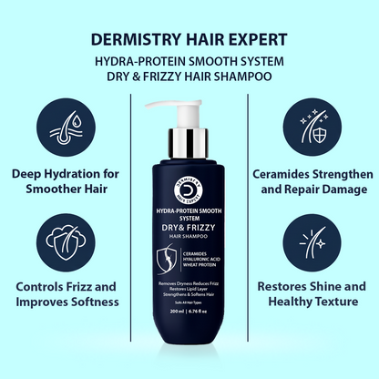 Dermistry Ceramides Protein Vitamin E Serum & Shampoo