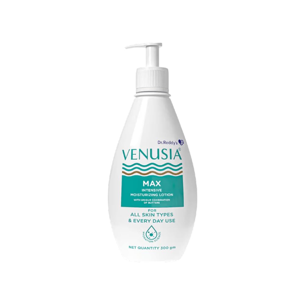 Venusia Max Luxury Moisturizing Lotion for Dry Skin, 300g