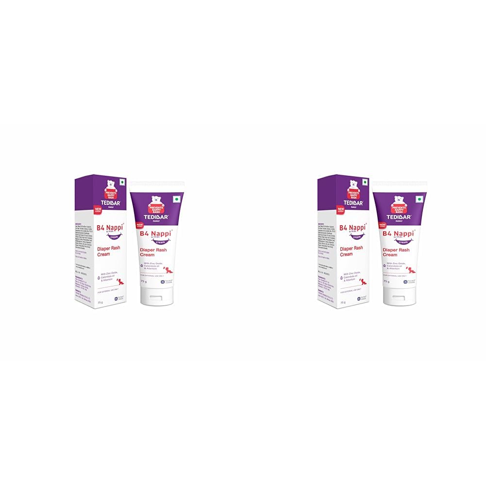 B4 Nappi Cream 75gm - Diaper Rash Prevention Cream.