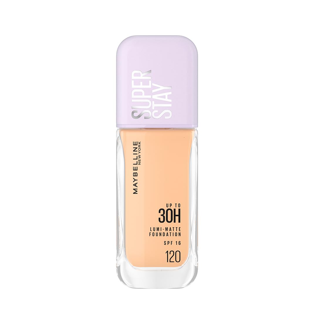 Maybelline New York Super Stay Lumi Matte Liquid Foundation, 30 HR Long Lasting yet Lightweight, 228, 35ml