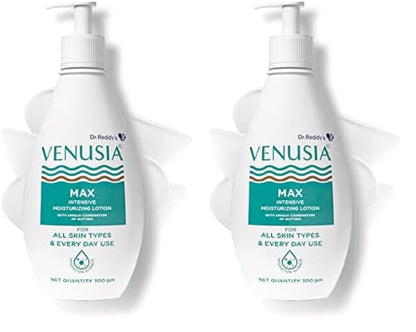 Venusia Max Luxury Moisturizing Lotion for Dry Skin, 300g