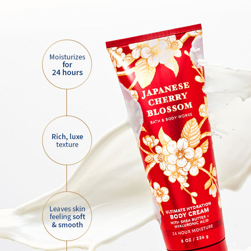 Bath & Body Works Water Ultra Hydration with Hyaluronic Acid Body Cream