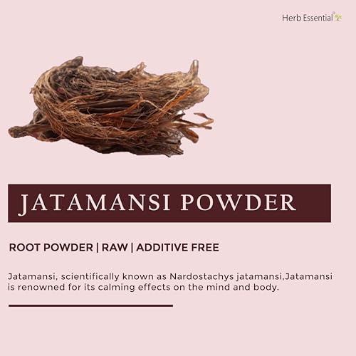 Herb Essential 100% Natural Nardostachys Jatamansi Root Powder-100 gm