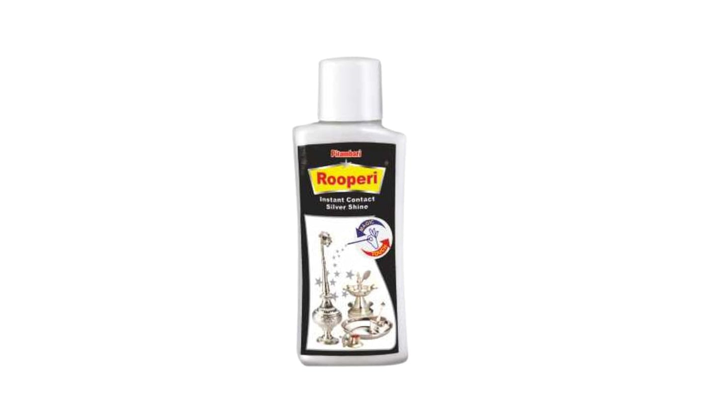 Pitambari Rooperi Silver Cleaner 50ml for Diyas, Vessels & Antiques