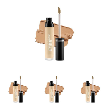 Swiss Beauty Liquid Light Weight Concealer With Full Coverage |Easily Blendable Concealer For Face Makeup With Matte Finish | Shade- Light - Moyen, 6g