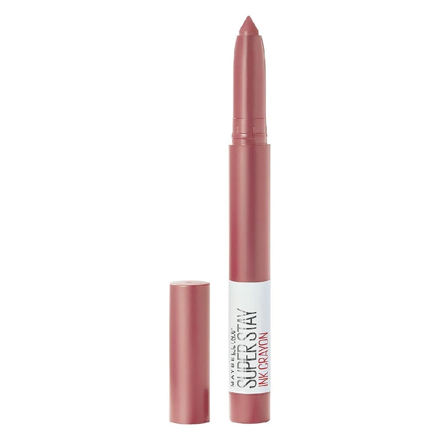 Maybelline SuperStay Matte Crayon Lipstick, Long-lasting, 15 Lead the Way