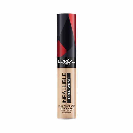 L'Oreal Paris Full Coverage Concealer, High Cover, Waterproof Formula, Long-lasting, For Undereye Circles and Blemishes, For Highlighting and Contouring, Infallible, Shade: 317, 10g