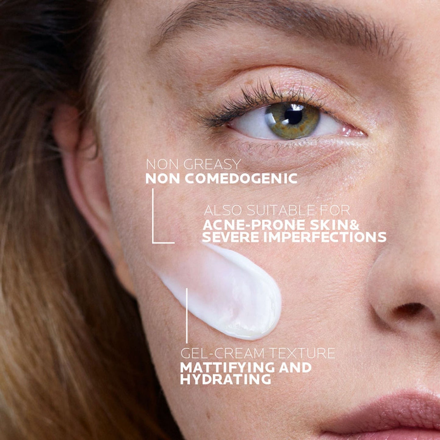 La Roche-Posay Effaclar Duo+M Gel with Salicylic acid, Anti-Acne Moisturiser for Acne-Prone Skin