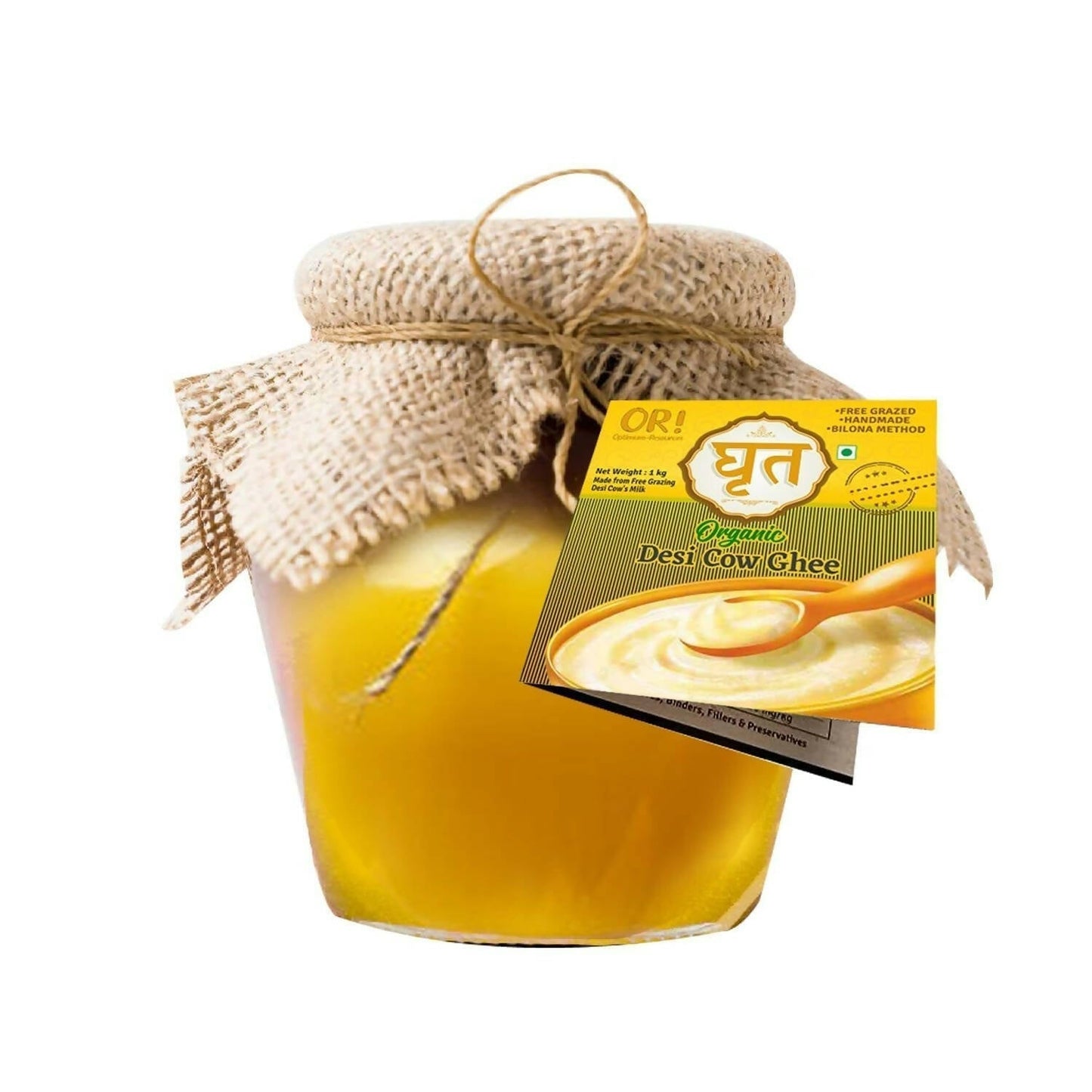 Or Optimum Resources Cow Ghee | Cow Ghee, Tradionally Hand-Cured Churned and Vedic Bilona Method