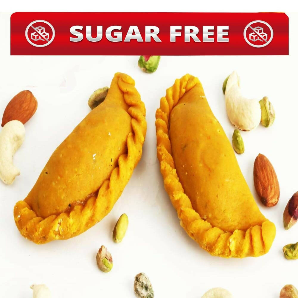 Ghasitaram Sugarfree Mawa Kesar Gujiya