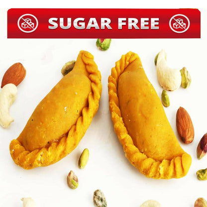 Ghasitaram Sugarfree Mawa Kesar Gujiya