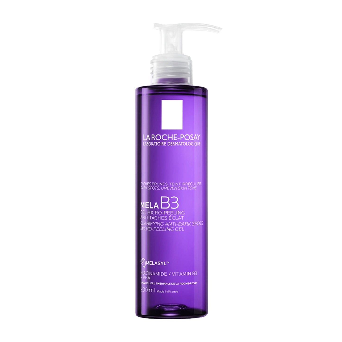 La Roche-Posay Mela B3 Anti-Dark Spot Face Wash, Cleanser with Melasyl & Niacinamide for pigmented skin