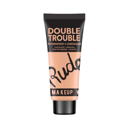 Rude Cosmetics Double Trouble Foundation + Concealer - Natural 06